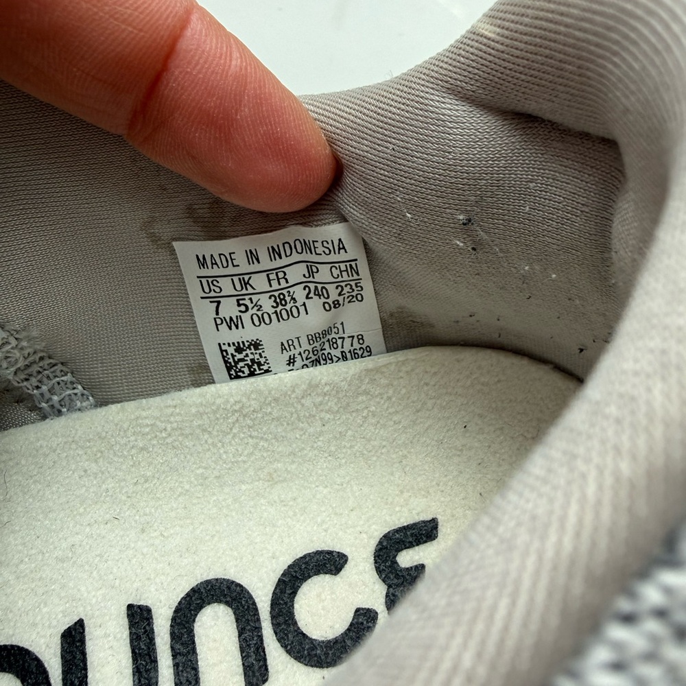 Adidas Women’s Gray Running Shoes - Picture 5 of 6